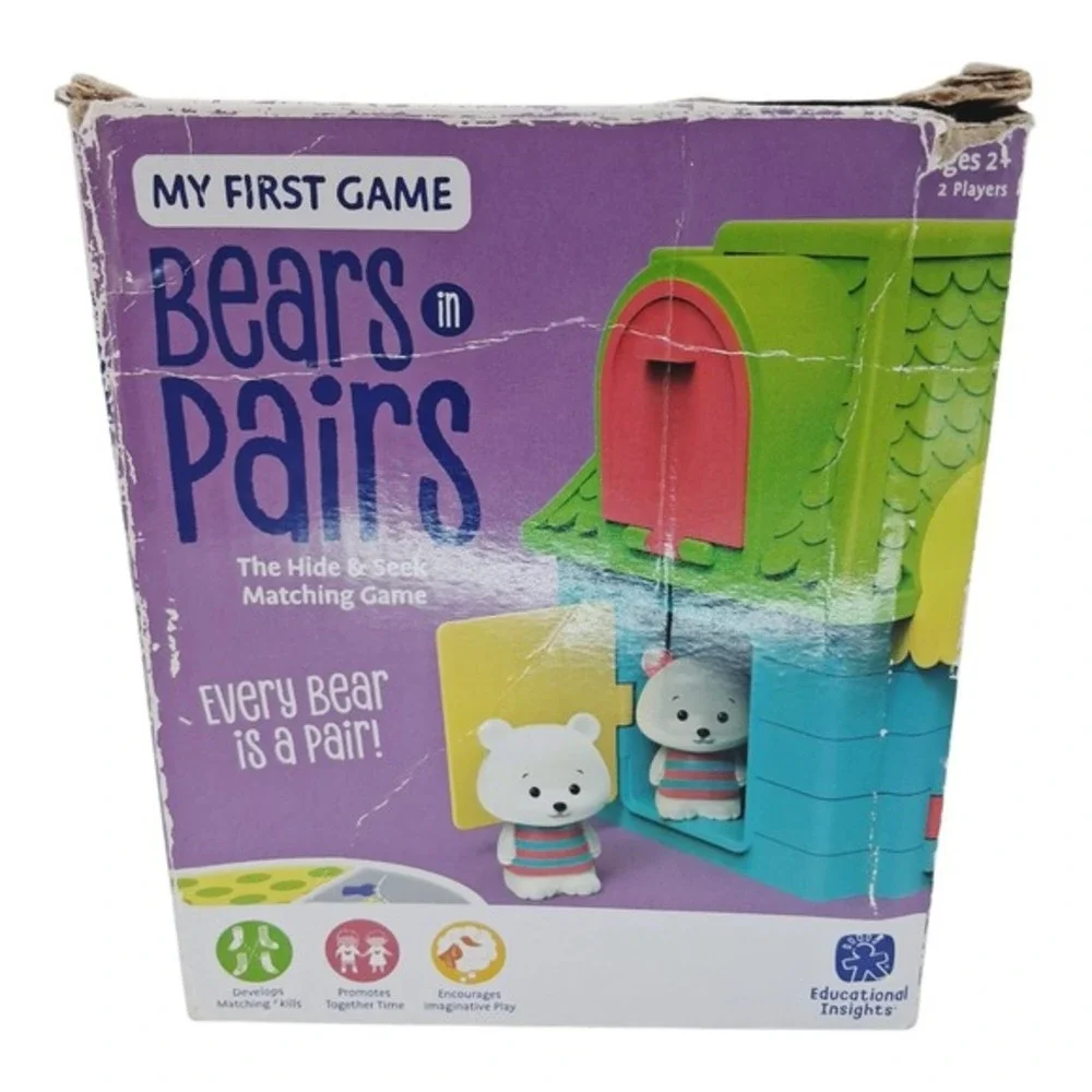 Educational Insights My‎ First Memory Game - Bears in Pairs | Engaging Learning